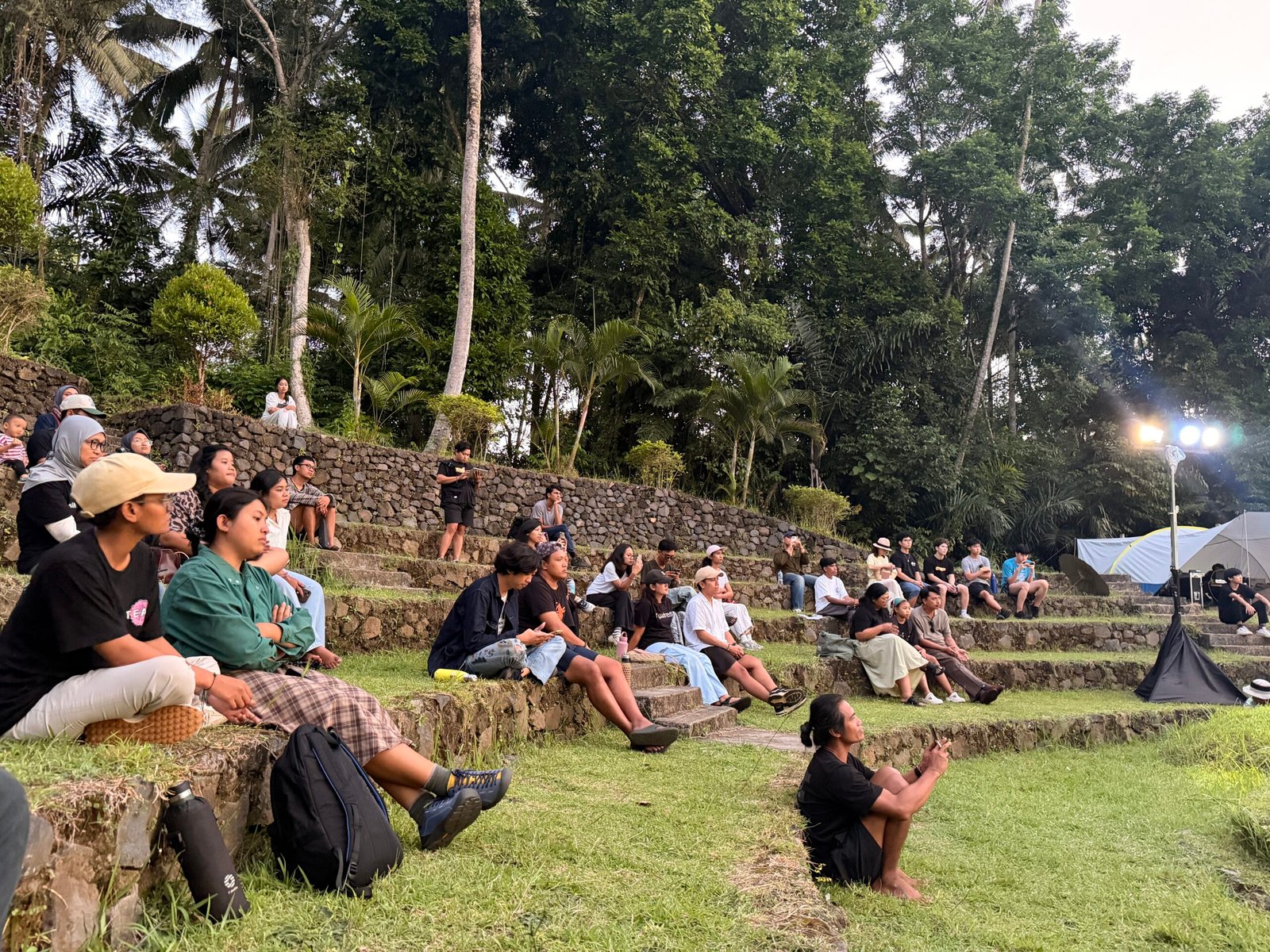 Inside Get Plastic’s Waste-Powered Camping Experience: “Sunrise Berkebun, Sunset Melantun”