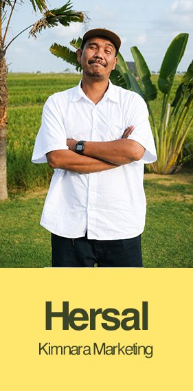 COCO Social Fund team member in Cepaka, Bali